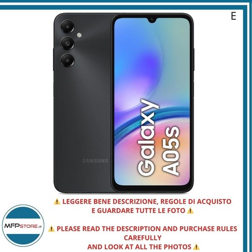 Samsung galaxy a05s 64gb nero - a05s,