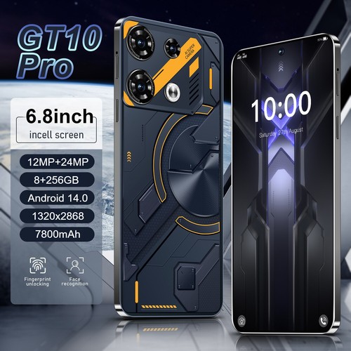 Smartphone gt10 pro - pro, hd