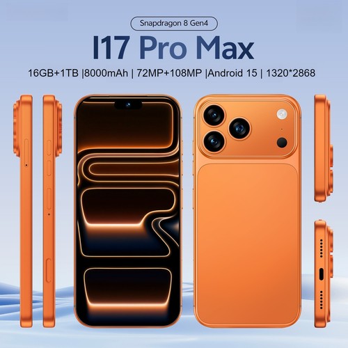 Nuovo i17 pro max smartphone - nuovo,
